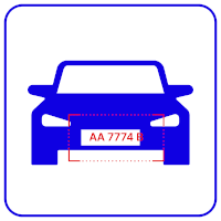 Система распознавания автомобильных номеров AutoTRASSIR 1 канал до 200 км/ч